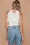 Knit Crop Top - Ivory