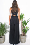 Kiah High-Slit Jumpsuit - Black /// Only 1-L Left /// - Haute & Rebellious