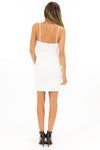 PONTI HIGH WAISTED SKIRT - White - Haute & Rebellious