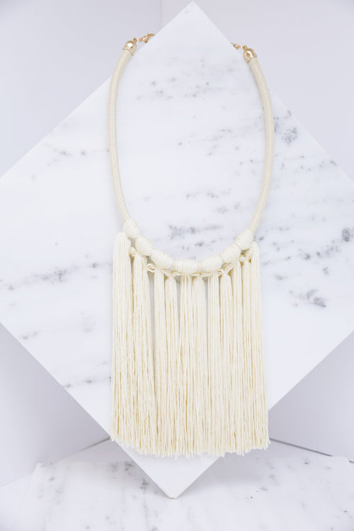Lani Fringe Necklace - Haute & Rebellious