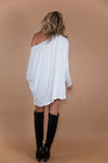 Suzanna Long Sleeve Top - White