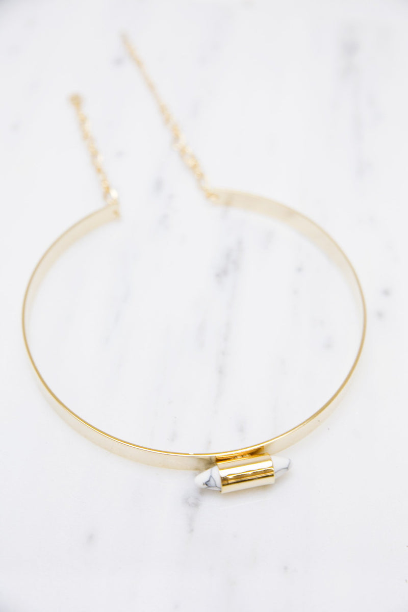 Gather Your Marbles Stone Choker - Haute & Rebellious