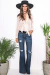 Mollin Sheer Blouse - Ivory - Haute & Rebellious