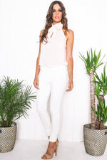 Kaisa Chiffon Sleeveless Top - Haute & Rebellious