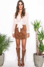 Mollin Sheer Blouse - Ivory - Haute & Rebellious
