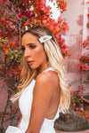 Pearl Hair Clip - White
