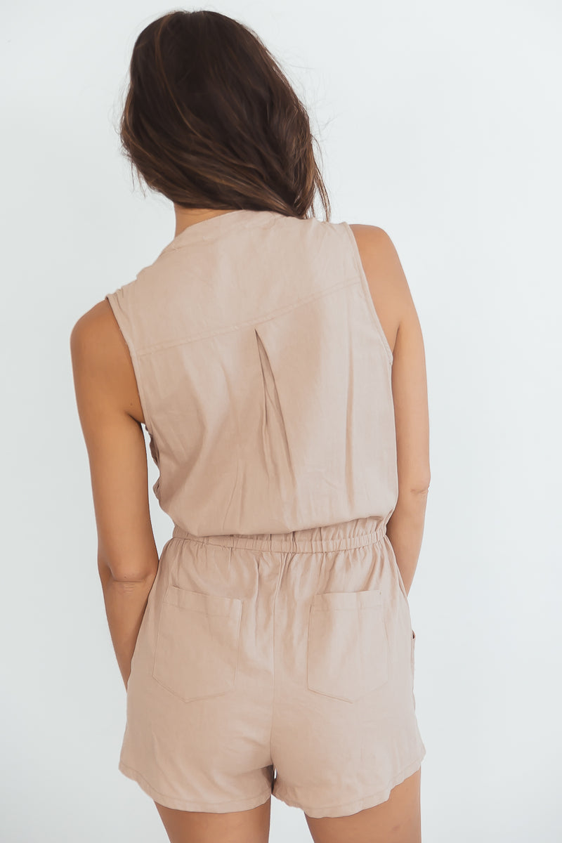Linen Romper