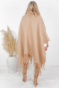 Poncho - Camel