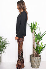 Selah Lace Up Top - Black - Haute & Rebellious