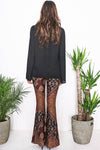 Selah Lace Up Top - Black - Haute & Rebellious