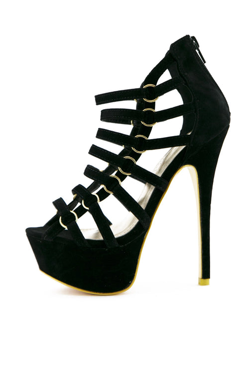 BECKIM STRAPPY PLATFORM HEEL - Haute & Rebellious