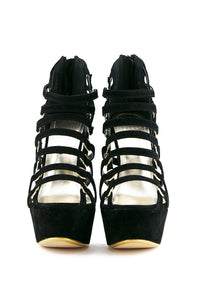 BECKIM STRAPPY PLATFORM HEEL - Haute & Rebellious