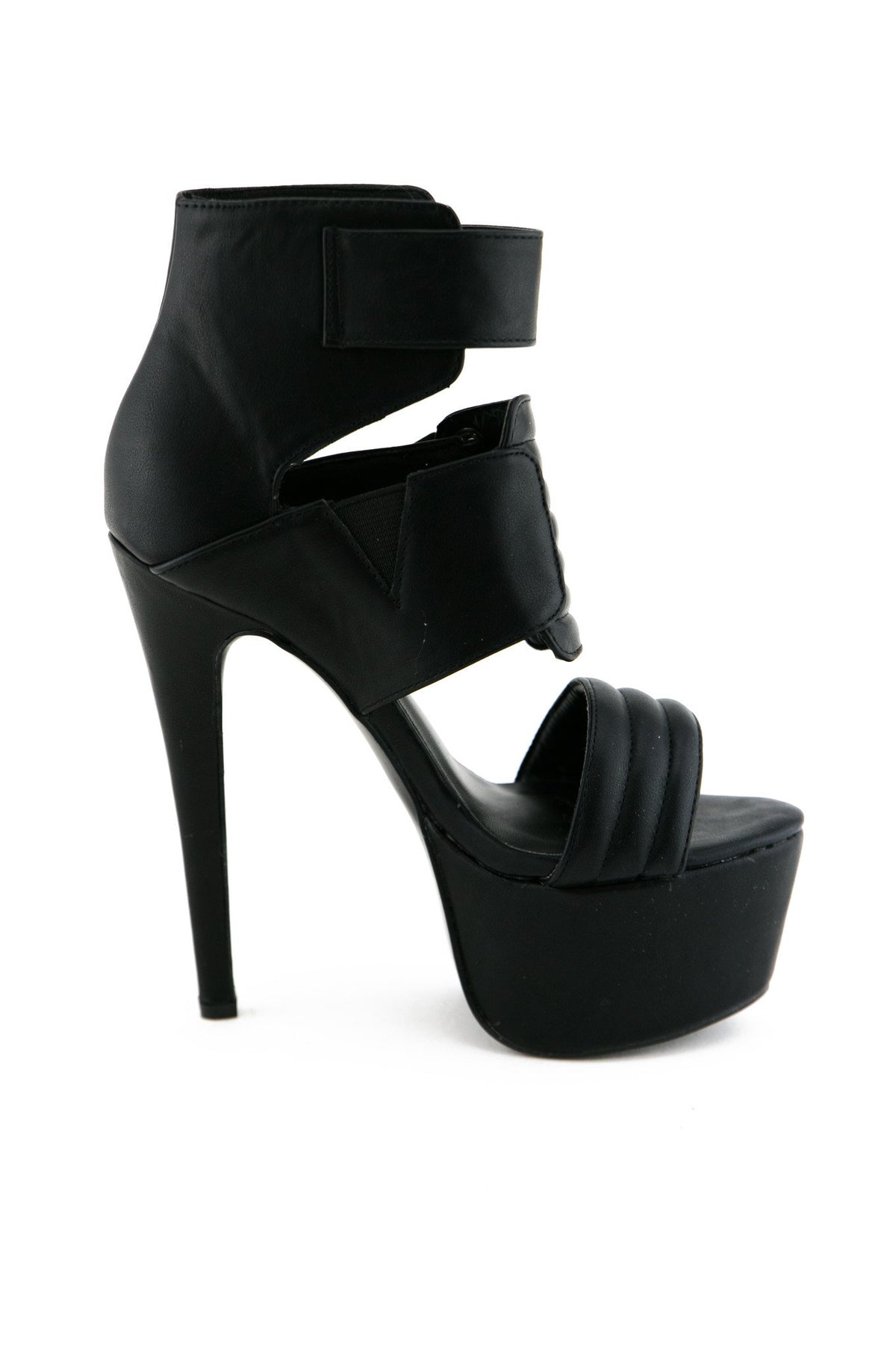 DRAI BUCKLE STRAP PLATFORM HEEL - Haute & Rebellious