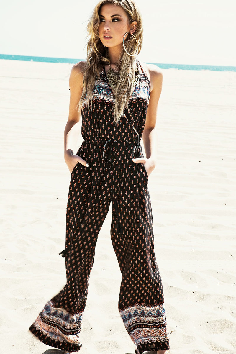 Alinah Tribal Jumpsuit /// Only 1-S Left /// - Haute & Rebellious