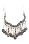 GYPSY PRINCESS NECKLACE - SILVER - Haute & Rebellious