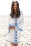 Embroidered Tunic Dress - Haute & Rebellious