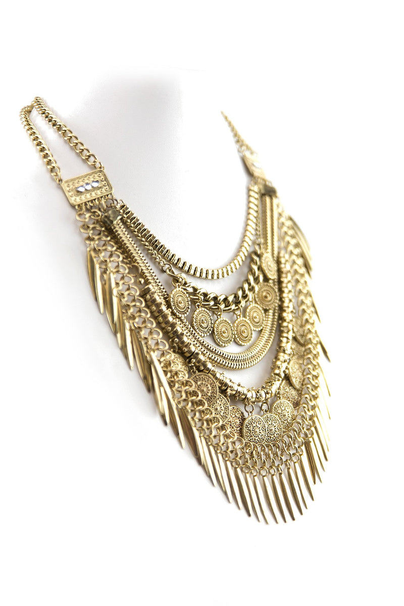 GYPSY WARRIOR NECKLACE - Haute & Rebellious