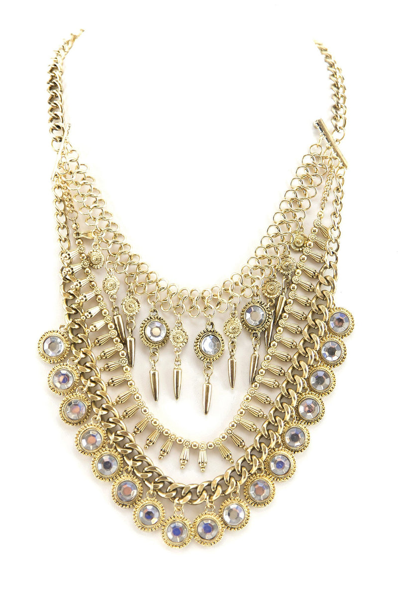 GYPSY COMBO NECKLACE - GOLD - Haute & Rebellious