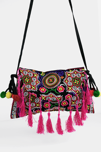 Deep Summer Embroidery Bag - Haute & Rebellious