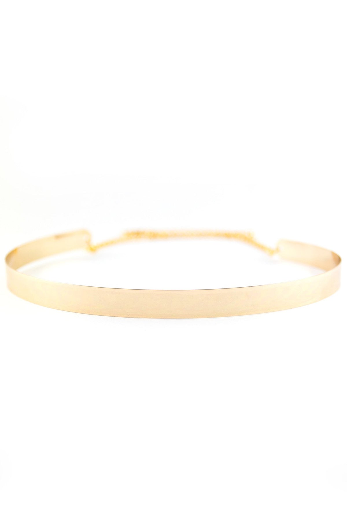 Narrow Gold Plated Cuff Belt - Haute & Rebellious