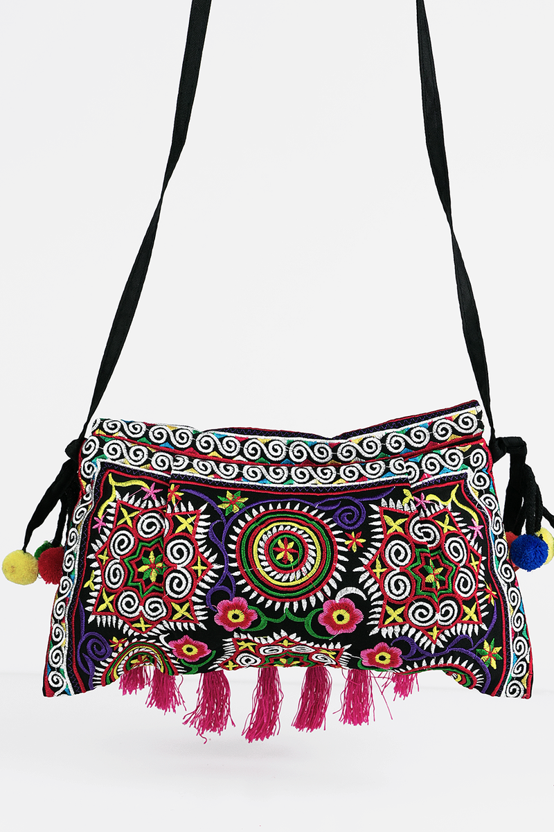Deep Summer Embroidery Bag - Haute & Rebellious