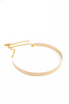 Narrow Gold Plated Cuff Belt - Haute & Rebellious