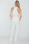 Pleated Wide Leg Pant