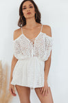 Alina Lace Romantic Romper