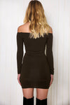 Arsin Off Shoulder Body-Con Dress /// Only 1-L Left /// - Haute & Rebellious