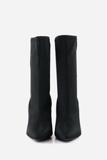 Pointy Sock Boots - Black