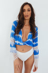 Taryn Bell Sleeve Crop Top
