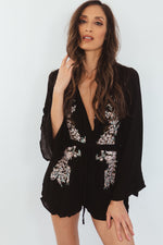 Breath it in Embroidery Romper