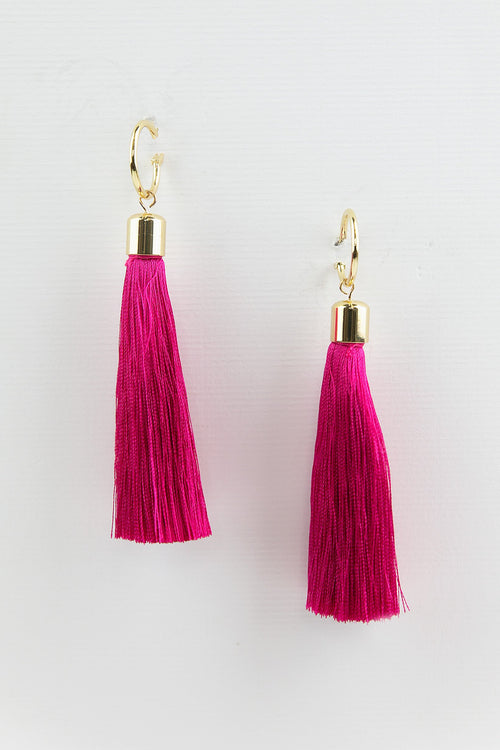 Blow Your Mind Tassel Earring - Haute & Rebellious