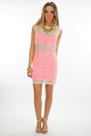 NEON LACE CONTRAST BODYCON DRESS - Haute & Rebellious