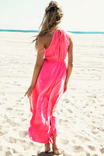 Nuri High-Slit Maxi Dress - Pink - Haute & Rebellious