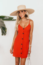 Button-Up Mini Dress