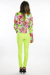 NEON COLOR SKINNY PANT - Lime - Haute & Rebellious