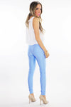 LORIN HIGH WAISTED LEGGINGS - Blue - Haute & Rebellious