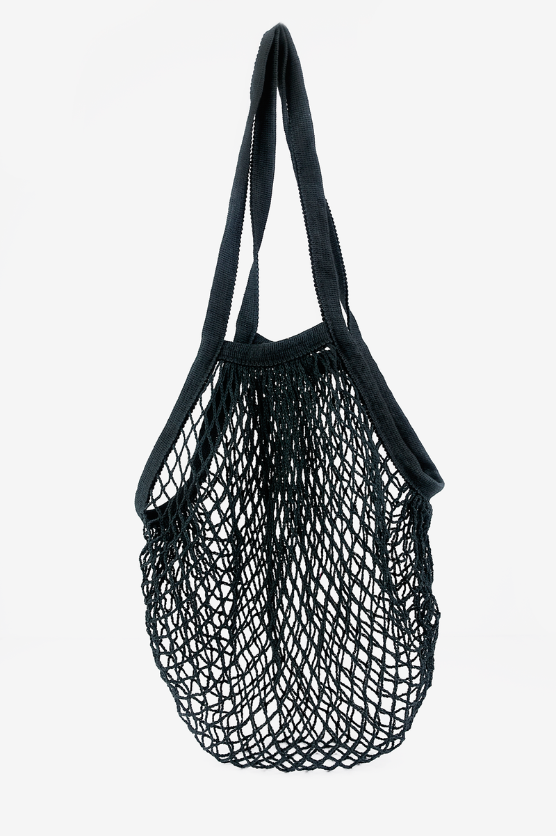 Cant Be Without You Net Beach Bag - Black - Haute & Rebellious