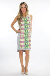 MIRROR PRINT CONTRAST DRESS - Haute & Rebellious
