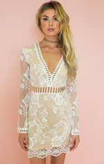 All I Want Long Sleeve Lace Dress /// ONLY 1-L LEFT/// - Haute & Rebellious