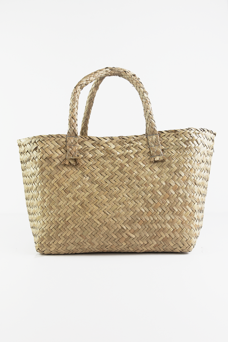 Medium Straw Basket Bag - Haute & Rebellious