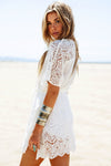 Alissa Lace Kimono Wrap - Haute & Rebellious