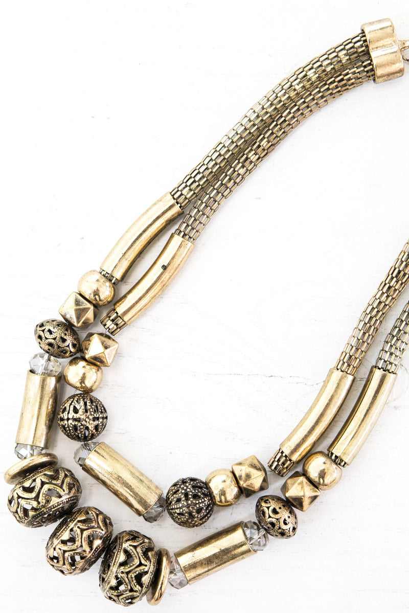 Ileana Gold Layered Necklace - Haute & Rebellious