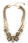 Ileana Gold Layered Necklace - Haute & Rebellious