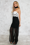 Something Sheer Maxi Dress - Haute & Rebellious