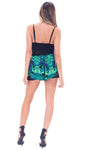 CANTU TROPICAL LACE TRIM SHORTS - Haute & Rebellious