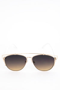 Amelia Aviator Shades - Gold - Haute & Rebellious