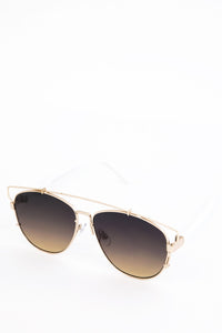 Amelia Aviator Shades - Gold - Haute & Rebellious