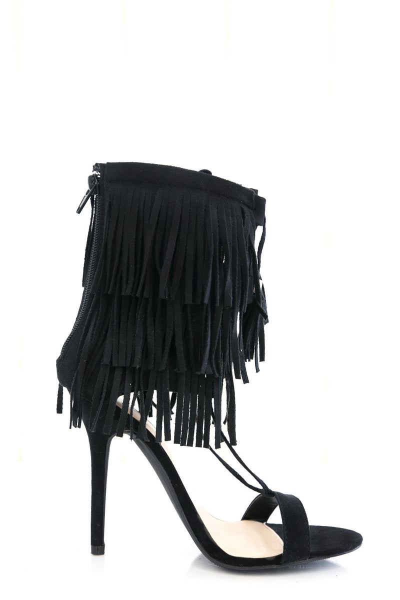 Disco Fringe  Heel - Haute & Rebellious